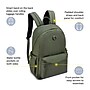 Delsey Paris Jenny Laptop Backpack, Deep Forest Green (40361960003)~#|#~02627CCE-0035-402B-928A17F52C72B411_sc7