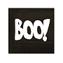 Pukka Party Boo! Halloween Paper Napkins, Black, 16/Pack (PTY553)~#|#~026666E5-215A-4D22-BA8E9C16A5E3C16A_sc7