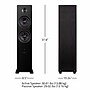 Fluance Ai81 2-Way Floorstanding Tower Speakers with 150W Built-in Amplifier, Black Ash (AI81)~#|#~026A87A9-D920-471D-9776ED840680C5F2_sc7