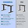 FlexiSpot E7COMMERCIAL 55''W Electric Height Adjustable Standing Desk, Bamboo/Black(E7BCOM5528-LBZB)~#|#~026C51E8-8EEB-4C6B-A3255AF793FB1083_sc7