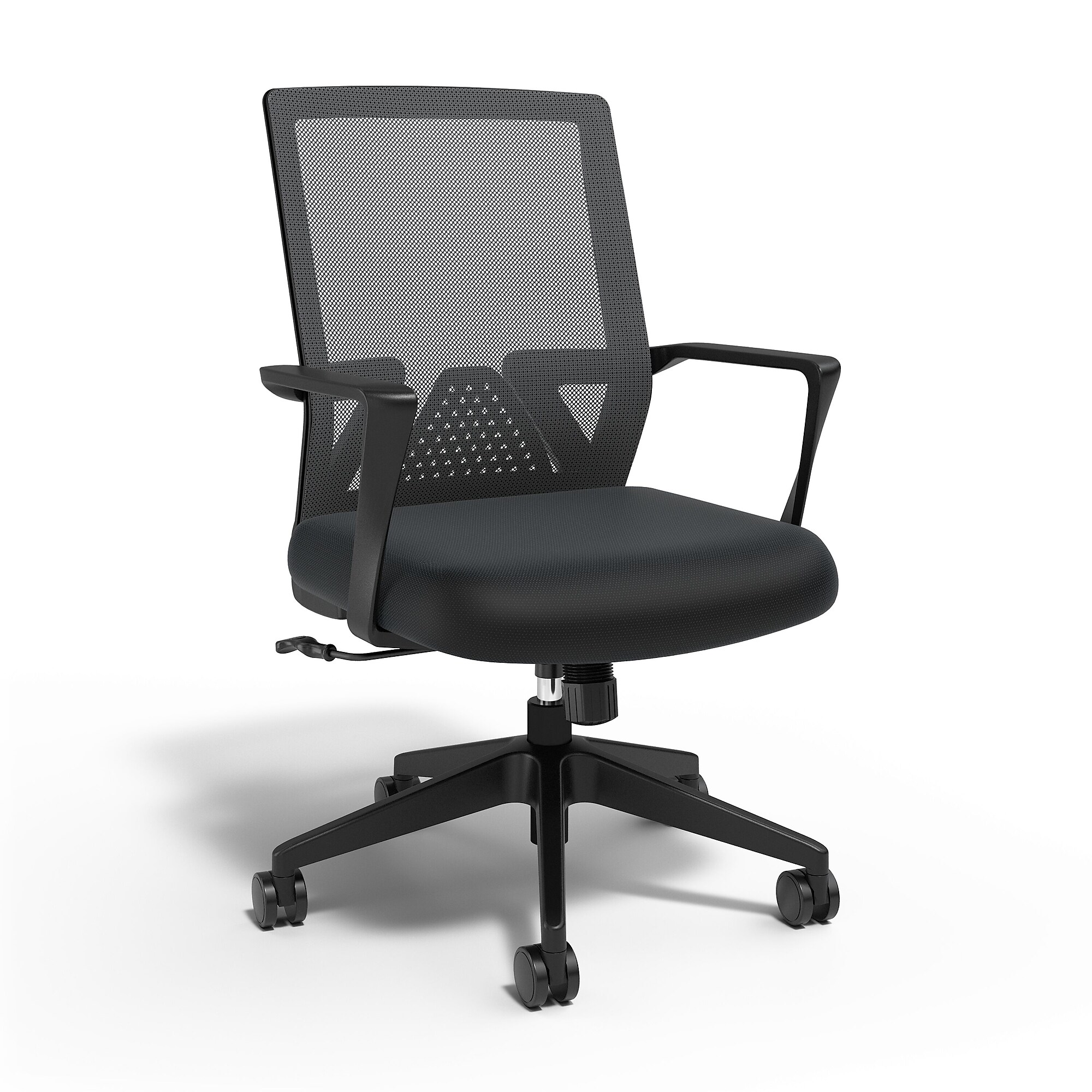 Staples Cartwright Ergonomic Fabric Swivel Task Chair, Black (ST63106-CC) Sansujyuku sansujyuku.com
