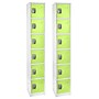 AdirOffice 72'' 6-Tier Green Storage Locker, 2/Pack (629-206-GRN-2PK)~#|#~027BC739-3437-494B-886629A792CAF0F6_sc7