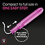 U by Kotex Click Super Compact Tampon, Unscented, 32/Pack (51584)~#|#~027D7B28-A473-46BD-AE8434B5148FD542_sc7