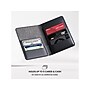 JOURNEY Loc8 RFID Faux Leather Passport Holder, Midnight Black (JTWMN)~#|#~02815814-A165-40F9-A80EFCFFA28322C7_sc7