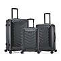 US Army FOX 3-Piece Hardside Spinner Carry-On Luggage Set, TSA Checkpoint Friendly, Black (USLFOXSML-BLK)~#|#~0285CEE4-3EC5-4514-86D9417F88DFECC7_sc7