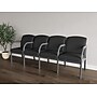 Lesro Weston 4-Seat Tandem Seating, Open House Graphite/Pewter (WS4103.WPW-01OHGP)~#|#~02895E65-6285-49BD-8A7F56E776BD92F5_sc7