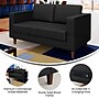 Flash Furniture Hercules Artemis LeatherSoft Reception Loveseat, Black (ZB89212SBLK)~#|#~028DE9B0-2AA7-4746-93E83F64ACEC2741_sc7