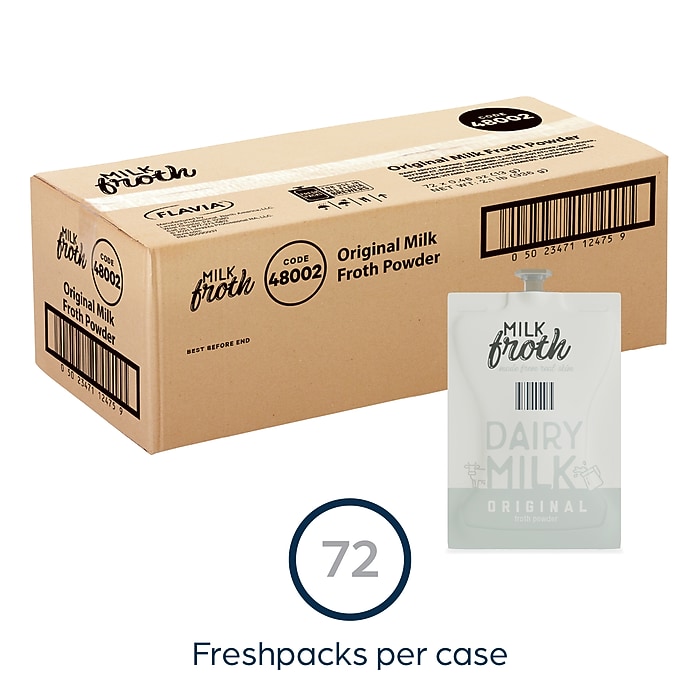 みっちゃん【即日発送】LHALA Foam 300ml ハケ2本プレゼント Alterra Flavia Real Milk Froth Freshpacks, Original Whole Milk