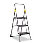 Cosco Commercial 3-Step Folding Stool, 300 lb Capacity, Gray (CSC11839GGO)~#|#~02912329-3DFE-4E02-A1833F498A5A41EA_sc7