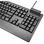 Rocstor KS18 Security USB Keyboard with Built-in Smart Card Reader, Black (Y10P038-B1)~#|#~02917E2B-8CF4-4654-BC36F2ABD4E13805_sc7