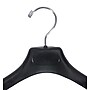 Nahanco 19" Plastic Concave Wide Shouldered Jacket Hanger, Black, 50/Pack (2293)~#|#~02923F19-17FF-4D3C-BC23EDF61E35DB84_sc7