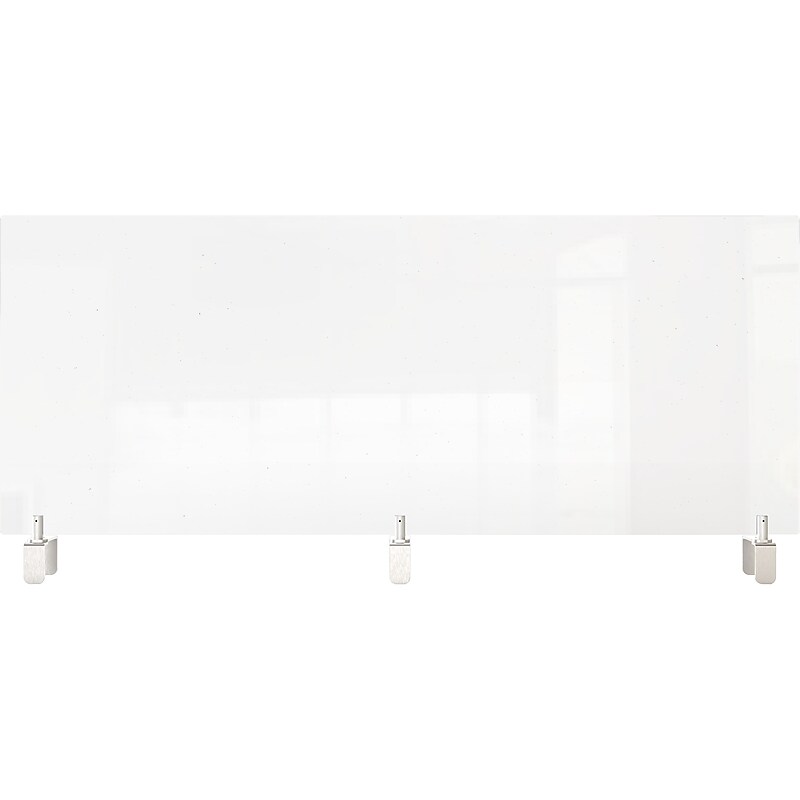 Ghent 24" x 59" Acrylic Non-tackable Panel Extender, Clear (PEC2459-A) image 1
