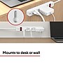Staples TECH 6-Outlet Power Strip, 15' Cord, White, 2/Pack (42321)~#|#~02A29129-E5DF-4727-B294F82D10F23BF4_sc7