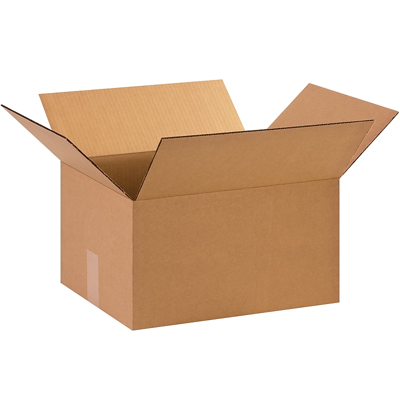 15" x 12" x 8" Shipping Boxes, 32 ECT, 25/Bundle (BS151208) image 1