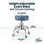 Viva Comfort Armless Vinyl Medical and Lab Stool, Blue (ADI910-02-BLU-MK)~#|#~02B2FE5F-8B4D-4A5B-944C7D8CCDCD0ED5_sc7