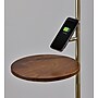 Adesso Joel 60"H Antique Brass Floor Lamp with White Textured Fabric Shade (2622-21)~#|#~02B682DA-F038-447B-81E2E3C0D374A25E_sc7