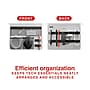 Staples File Cabinet Tech Organizer, Gray/Black (TR62605)~#|#~02B98523-D5AE-4429-848D60175E3F6332_sc7