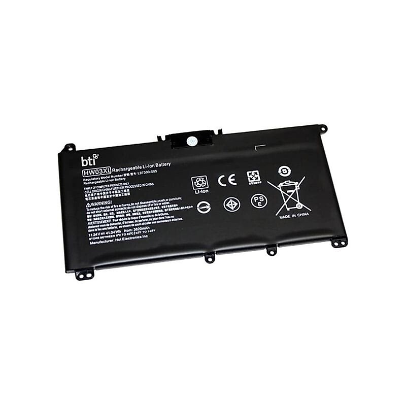 BTI Lithium Ion Laptop Battery for HP Pavilion Laptops (HW03XL BTI) image 1