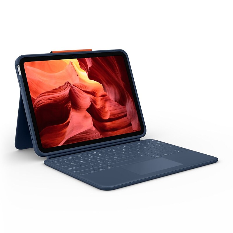 Logitech Rugged Combo 4 Touch Keyboard Case for iPad 10th Gen (920-011130) image 1