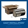 Compact 2-Roll Side-by-Side Coreless Toilet Paper Dispenser by GP PRO, Stainless (56798)~#|#~02C697FD-53C3-4161-A28EBB33762B9120_sc7