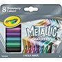 Crayola Metallic Kids Markers, Assorted Colors, 8/Pack, 3 Packs/Bundle (BIN588647-3)~#|#~02CA5D64-233C-46EE-BDA5D7D9F11A5427_sc7