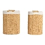Household Essentials 1-Section Hamper, Cotton, Natural, 2/Set (HE1163)~#|#~02CB2625-F702-41B8-B57F11F85DFE95BB_sc7