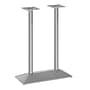 Flash Furniture Palis 30.5"H Double Column Table Base, Steel/Cast Iron, Silver (XUDGTB002OUTSLV)~#|#~02CBF881-6363-49A2-990884BB44EA131D_sc7