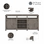 Bush Furniture Knoxville Console TV Stand, Screens up to 75", Restored Gray (CGV265RTG-03)~#|#~02CF735F-8EF2-4C6E-AF56642CCB182059_sc7