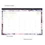2025 Blue Sky Marble Purple 17" x 11" Monthly Desk Pad Calendar, Purple/Pink (152473)~#|#~02D1A875-A80D-4E71-9A596F21EB9F5D65_sc7