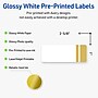 Avery Laser/Inkjet Rectangle Multipurpose Labels, 1" x 2-5/8", White, 160/Pack (S00-D1Z)~#|#~02D34114-428A-4D42-9EF87D441BB36803_sc7