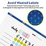 Avery Laser/Inkjet Multipurpose Labels, 7.5" x 10", Glossy Clear, 25/Pack (94264)~#|#~02DBC6BC-EFCB-42CD-979A8672F1B60495_sc7