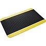 Crown Mats Industrial Deck Plate Anti-Fatigue Mat, 24" x 36", Black/Yellow (CD 0023YB)~#|#~02DE2376-C13F-403C-986313D91C4ADDE5_sc7