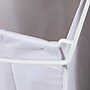 Household Essentials 3-Section Rolling Laundry Sorter with Lid, Polyester, White (HE1119)~#|#~02E164C4-9F29-4EBB-9056B0252C4A79DB_sc7