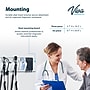 Viva Comfort integrated Diagnostic Wall System w/Ophthalmoscope, Otoscope, Thermometer, Ear Specula Dispenser (ME914-02-OOIE-MK)~#|#~02E45942-0401-4AD4-A04BB88315CCF745_sc7