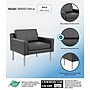 Boss Vinyl Lounge Chair, Black (BR8001AM-BK)~#|#~02F0B16A-DC3B-4576-87BF0BE276BCA389_sc7