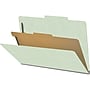 Medical Arts Press Pressboard Classification Folder, 1 Divider, 2" Expansion, Legal Size, Pale Green, 10/Box (DV-T52-14-3PGN)~#|#~02F2D79C-A219-49E0-ABF3657258BCC914_sc7