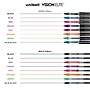 uni-ball Vision Elite Rollerball Pen, Bold Point, 0.8mm, Assorted Ink, 8/Pack (90199PP)~#|#~02F4CEFA-6F11-4E70-916F71FF05BAD608_sc7