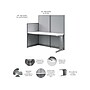 Bush Business Furniture Office in an Hour 63"H x 65"W Cubicle Panel Workstation, Pure White (WC36192-03K)~#|#~02FD1530-686E-45F2-9BBF8EC6AE9B5A7F_sc7
