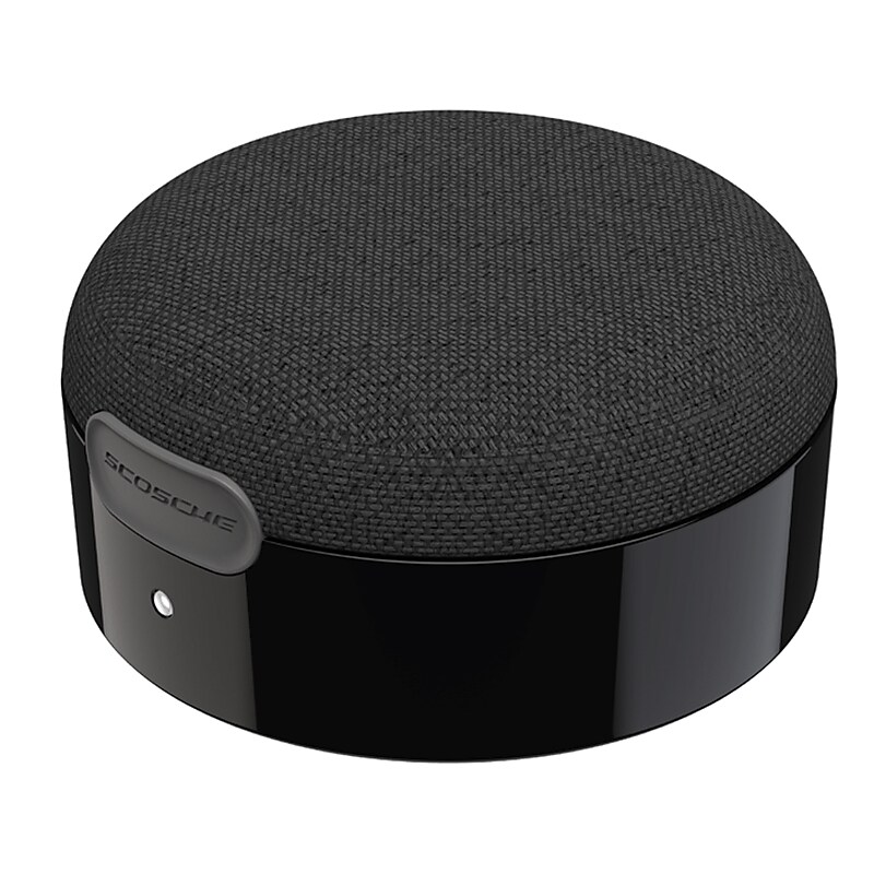 scosche BoomCan Wireless Bluetooth Speaker, Waterproof, Black (BTMSS-SP) image 1