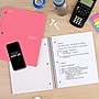 Five Star Spiral Notebook Plus Study App, 5 Subject, College Ruled, 8.5" x 11", Prom Pink (820004R)~#|#~03061D9F-6C17-44B6-A700D666849060F0_sc7