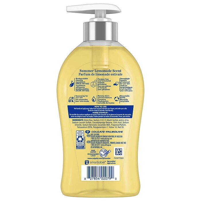 Softsoap Limited Edition Liquid Hand Soap, Summer Lemonade Scent