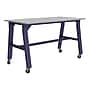 Learniture Ideate Series Rectangular Activity Table, 72" x 36", Laminate, North Sea/Navy (LNT-NOR3006-NV-PK-SO)~#|#~03093D66-0AE9-4320-879E2461483B01A9_sc7