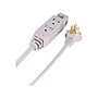 Staples 3‑Outlet Indoor Extension Cord – 8 ft. Power Cable with Safety Covers, Gray~#|#~7530AB48-6ECA-4C88-90272D1106B465BD_sc7