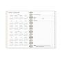 2026 Blue Sky Bespoke Letterpress Cream Hearts 5" x 8" Calendar Year Weekly & Monthly Planner, Plastic Cover (156228)~#|#~0312C23E-5BC0-43CC-9BB16970A6508987_sc7