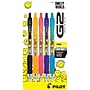 Pilot G2 SmileyWorld Retractable Gel Pen, Fine Point, 0.7mm, Assorted Ink, 5 Pack (G2HC5004F)~#|#~031567D3-CECE-4352-A23A6F65F64FA66D_sc7