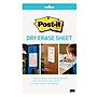Post-it® Dry Erase Sheets, 7" x 11.3", 3/Pack (DEFSHEETS-3PK)~#|#~031A5284-FE3A-4BFD-86B291E8C9EA8FF8_sc7