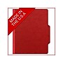 Medical Arts Press Pressboard Classification Folder, 2 Dividers, 2" Expansion, Letter Size, Deep Red, 10/Box (DV-T42-26-3DRD)~#|#~031E7CA5-C2E8-4A6D-8935C1479B753770_sc7