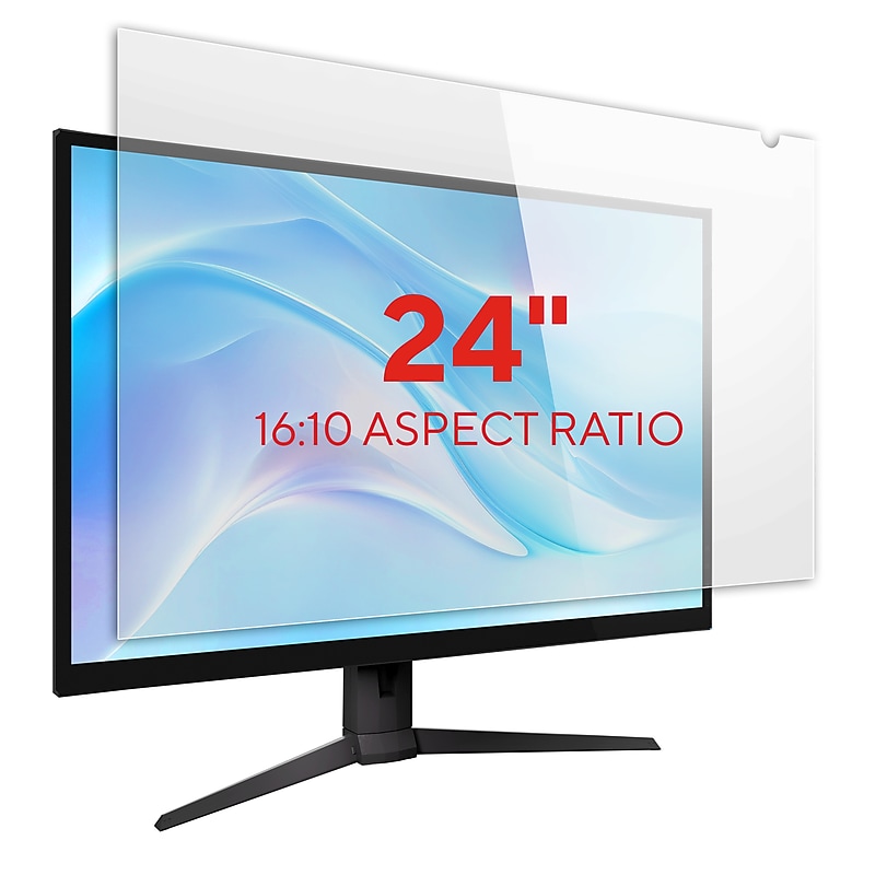 Staples TECH Blue Light Filter for 24” Widescreen Monitor (16:10) (ST63417) image 1