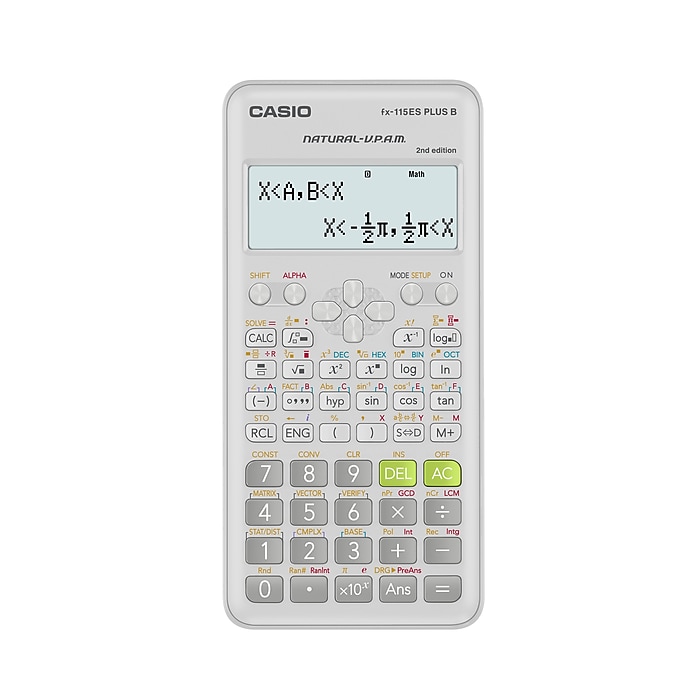 Casio fx-115ES Plus B 2nd Edition 16-Digit Battery Powered