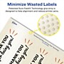 Avery Pearlized Ivory Rectangle Multipurpose Labels, 9.75" x 1.25", Ivory, 50/Pack (94262)~#|#~0326D0BC-4F7F-44E7-8D282BFAA82BE510_sc7